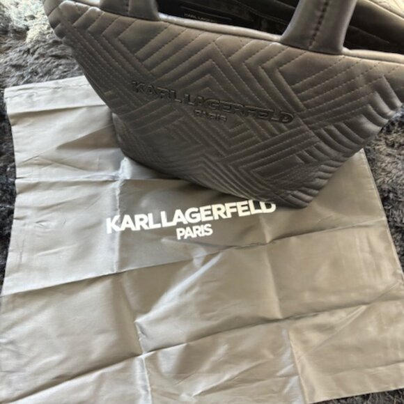 Karl Lagerfeld Voyage Tote & Dustbag NWT - Picture 4 of 7